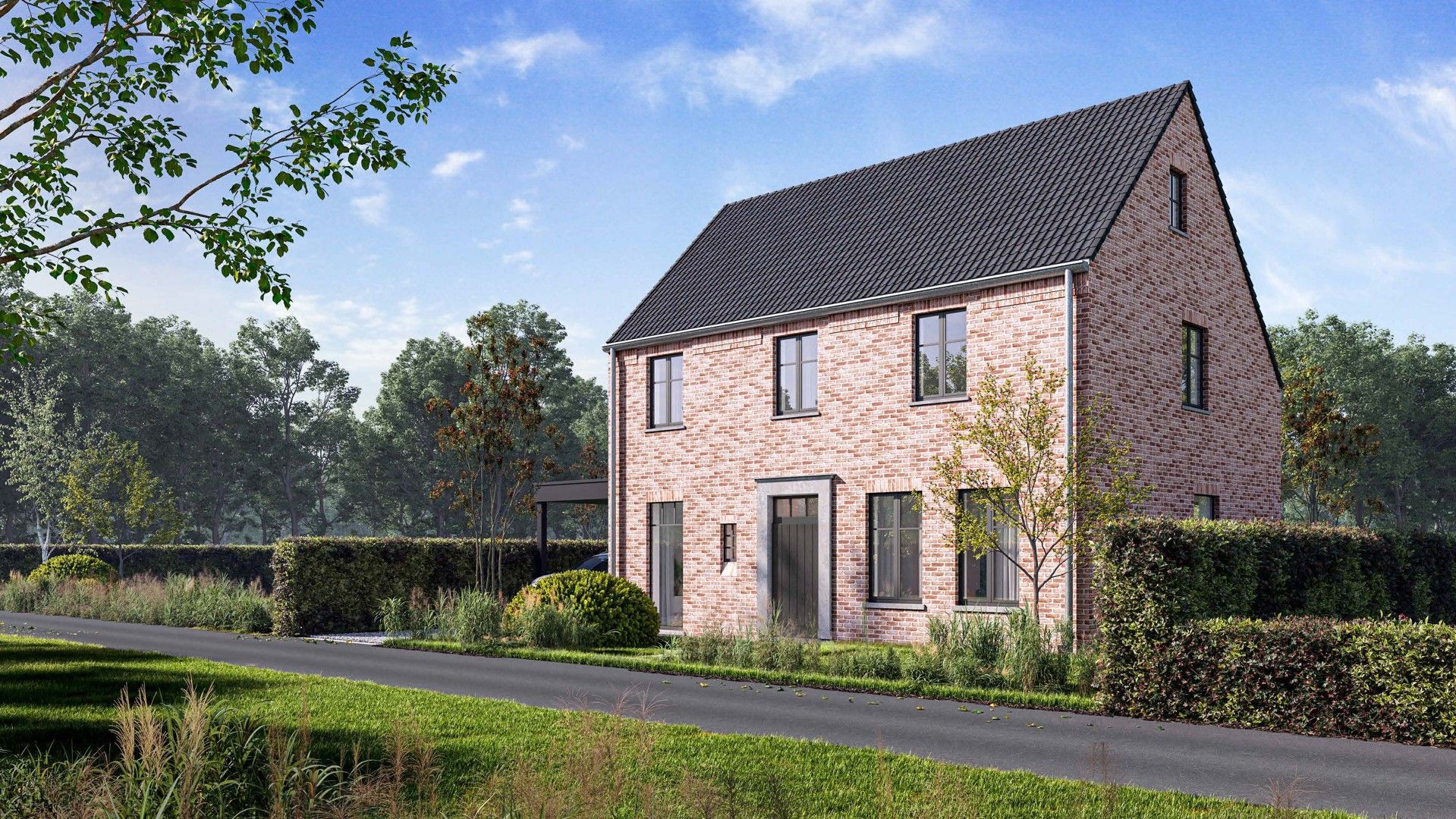 Nog te bouwen nieuwbouw villa op 3.757 m² te Zonnebeke foto 5