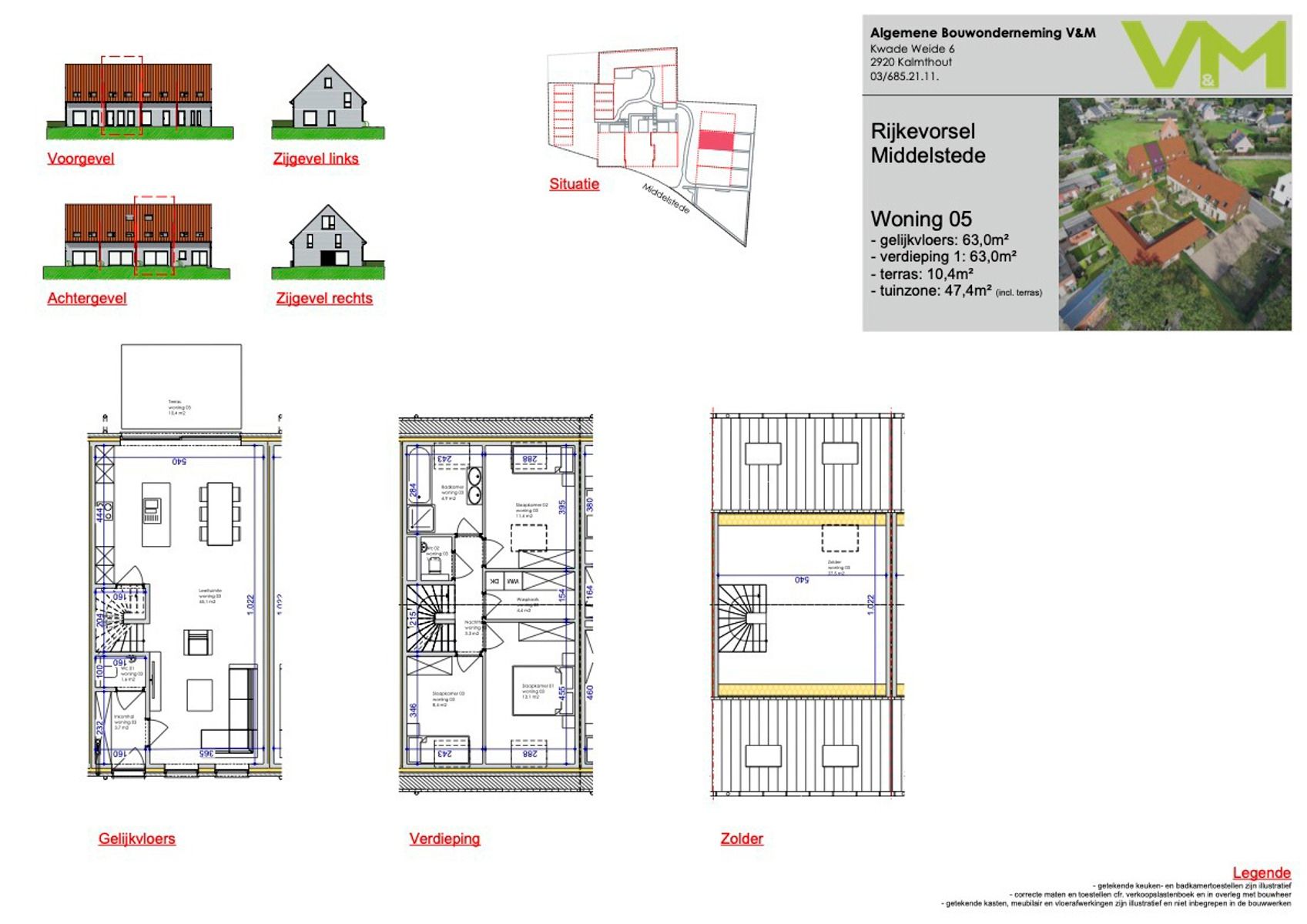 NIEUWBOUW PROJECT TE MIDDELSTEDE RIJKEVORSEL!!! foto 7