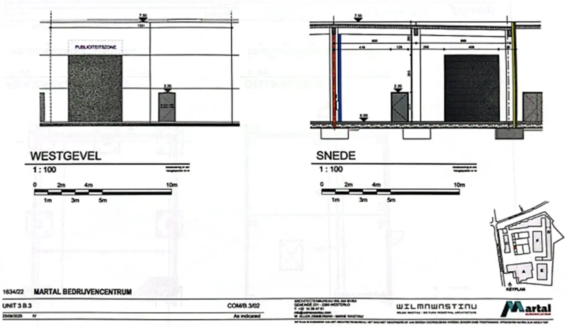 Nieuwbouw magazijn/kantoorruimte (149 m²) in bedrijvencentrum Martal foto 2