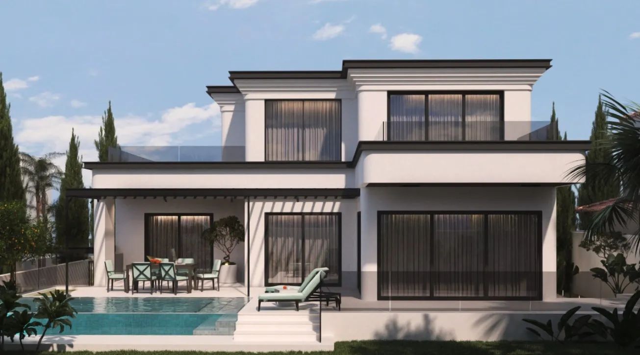 Mediterrane droomvilla in Mijas Costa – strakke architectuur, privézwembad en perfecte ligging foto 1
