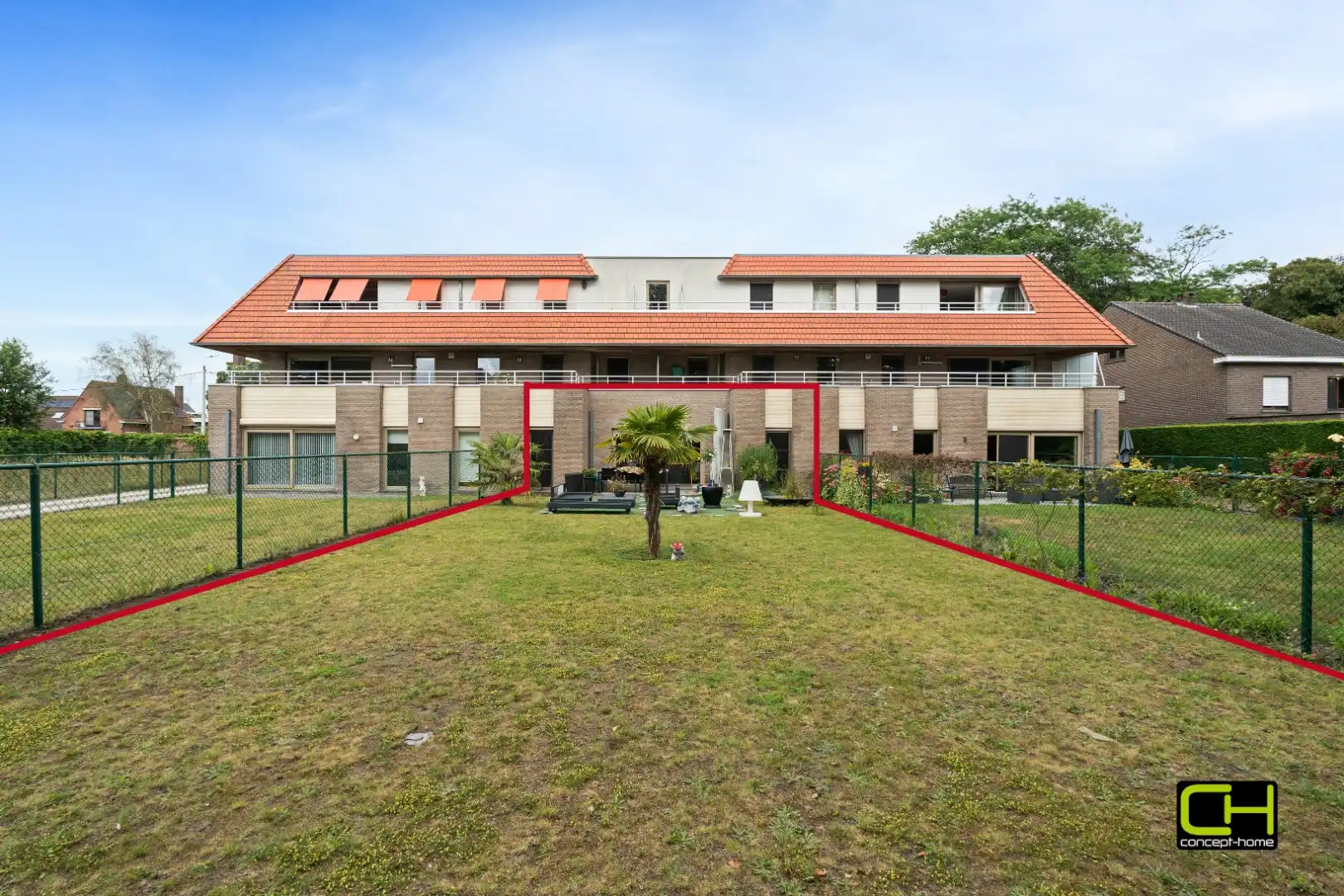 Gelijkvloers energiezuinig appartement met privé tuin en twee slaapkamers foto 11