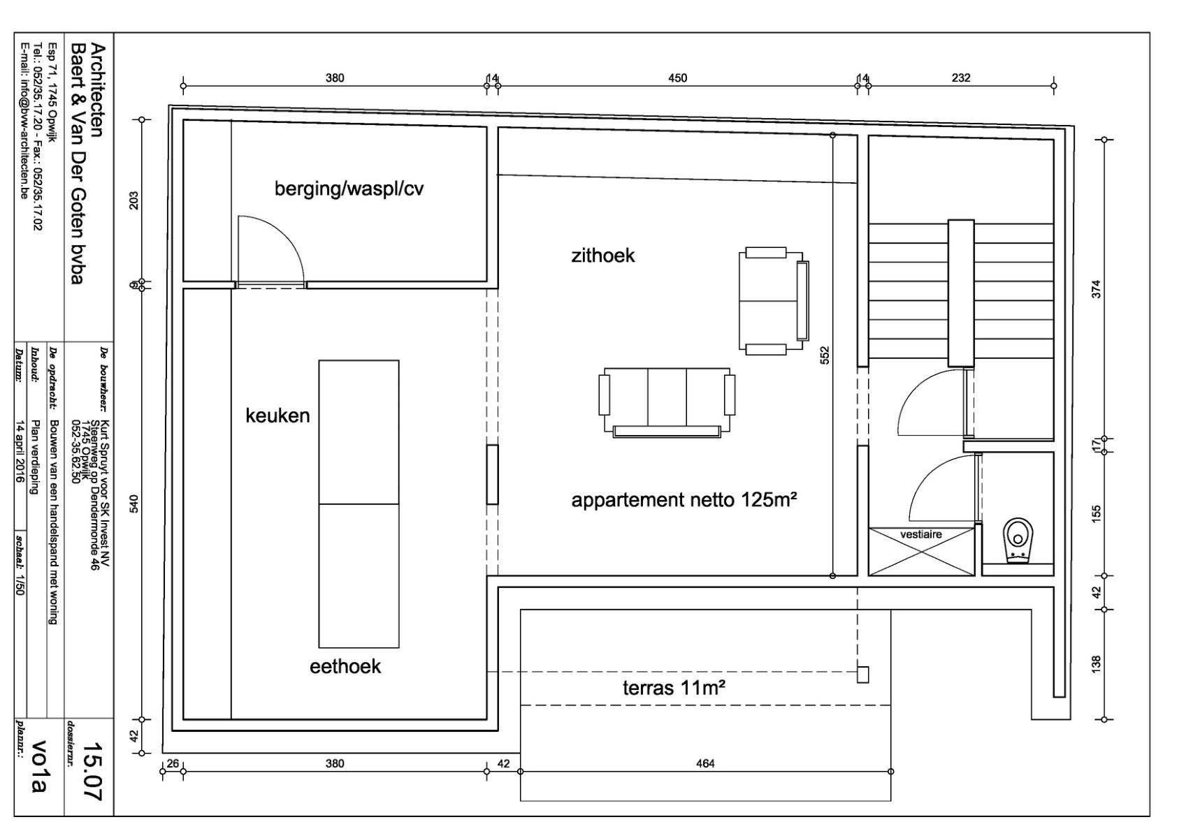 Duplex appartement met 3 slaapkamers! foto 15