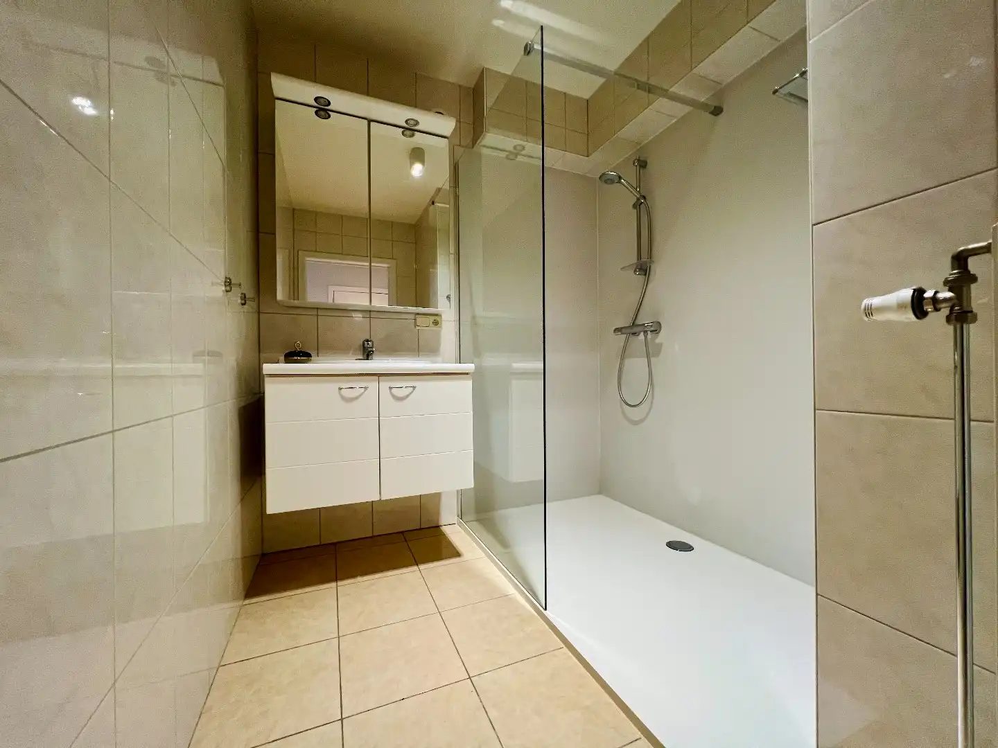 Gelijkvloersapp. met 2 slpks, terras, tuin en  autostaanplaats  foto 8