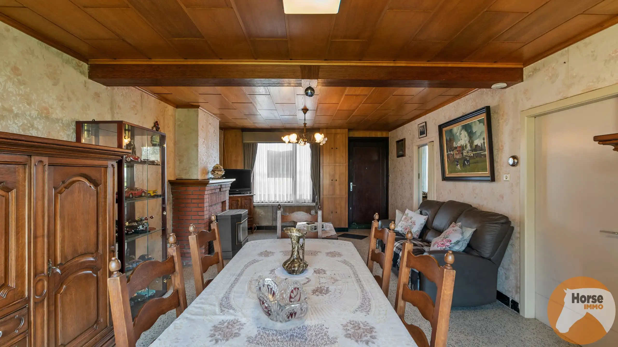 TORHOUT - Landelijk gelegen te renoveren langgevelwoning foto 8