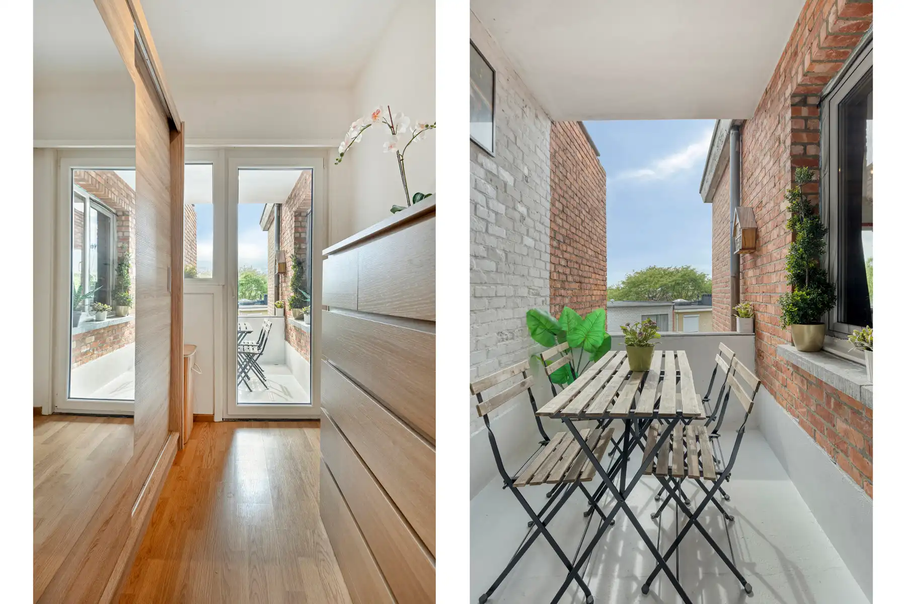 Lichtrijk appartement met 2 slaapkamers en terras foto 13