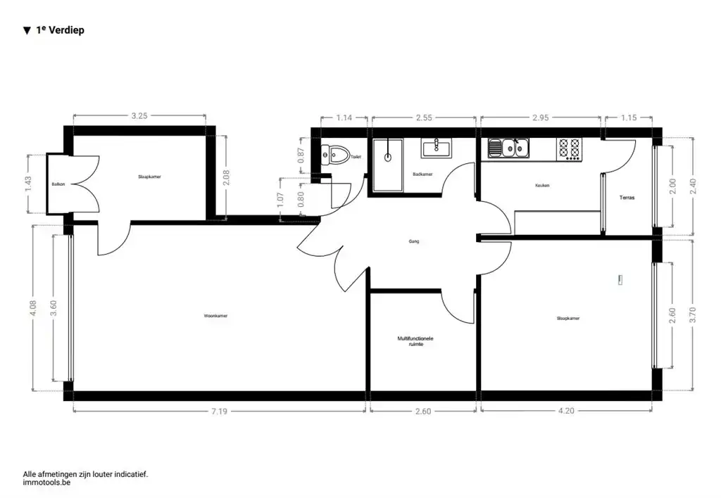 Instapklaar appartement tussen 2 parken foto 14
