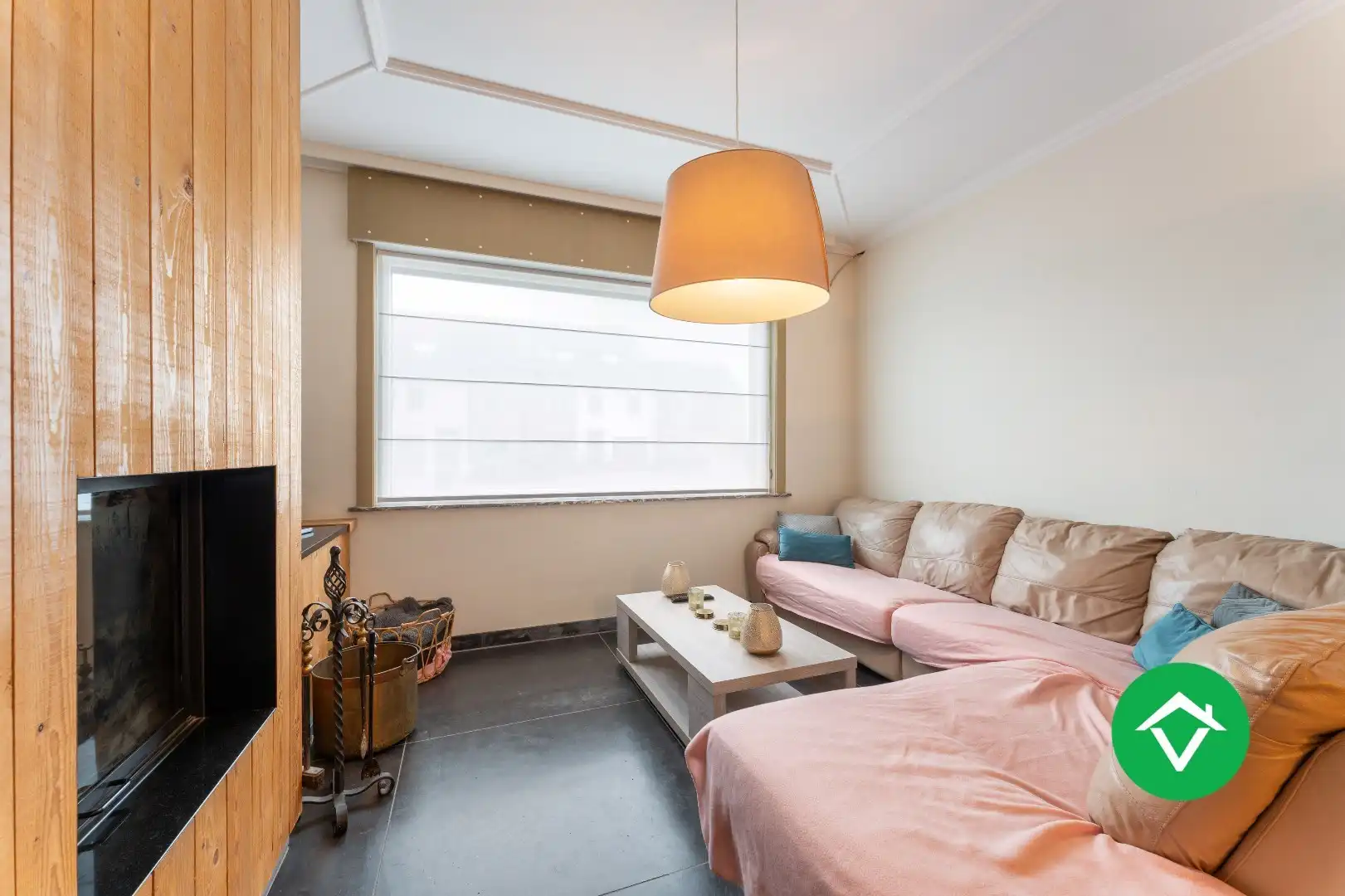 Instapklare woning met 2 slaapkamers en zicht op de groene velden te Eernegem foto 4