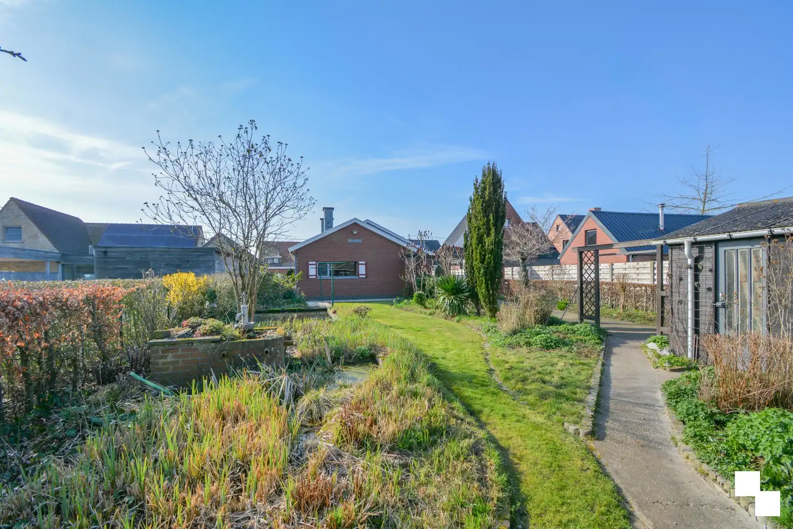 Gelijkvloers wonen: bungalow op 1.220 m² te Hooglede foto 27