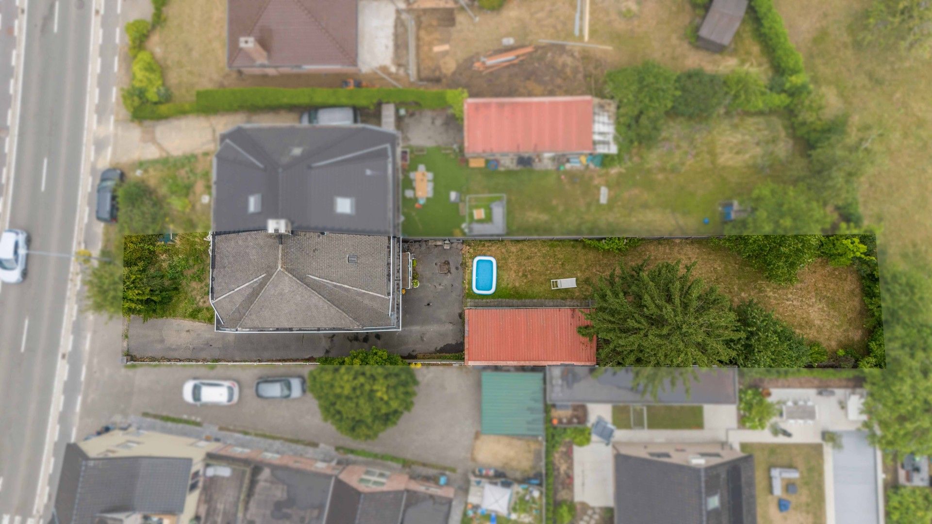 Halfopen gezinswoning in het hart van het landelijke Gontrode, met zicht op agrarisch gebied foto 17