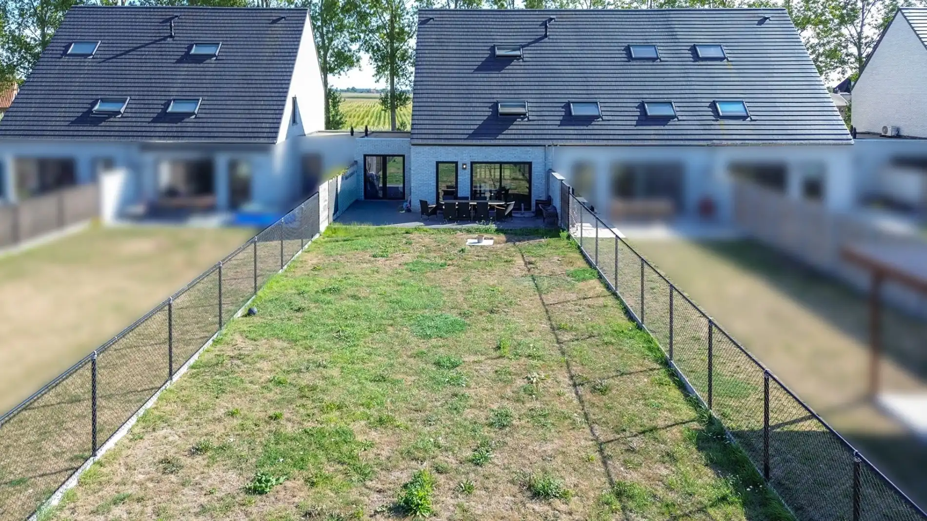 Moderne en energiezuinige halfopen bebouwing (2020) met 4 slaapkamers in Vosseslag, De Haan foto 24