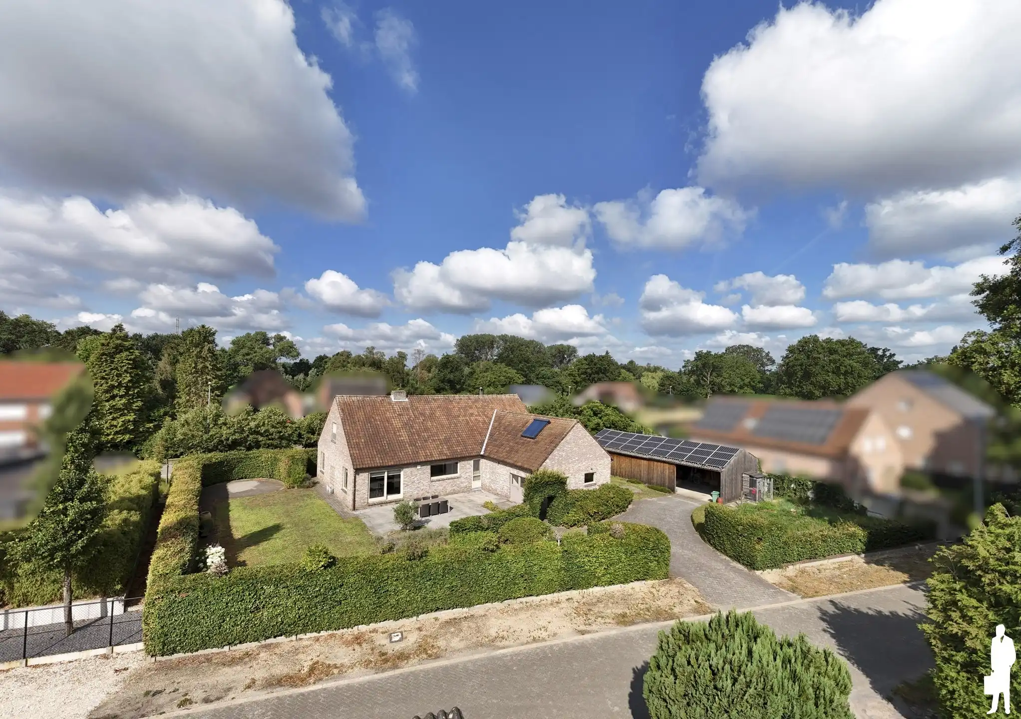 Ruime woning met 5 slpk. op ca. 16 are; uniek, groen gelegen foto 29