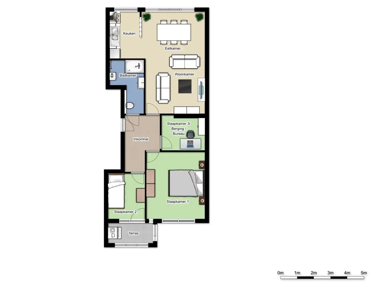 Instapklaar appartement met garage foto 12