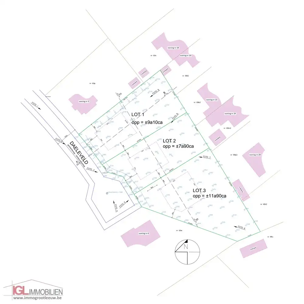 Prachtige bouwgrond voor open bebouwing op 11a96ca foto {{pictureIndex}}