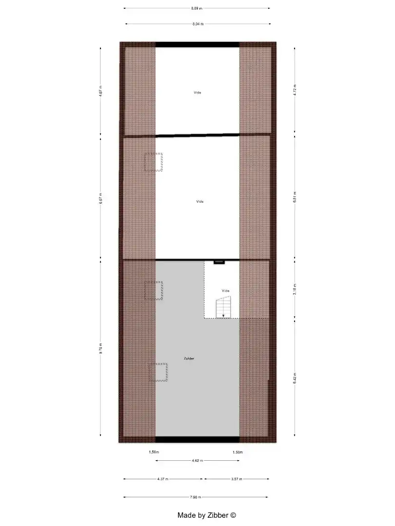 Half open bebouwing (hoeve) met 5 slaapkamers, tuin, terras en zeer ruime garage in Oorbeek (Tienen)! – EPC 730 kWh/m² - bewoonbare opp. 195 m² foto 32