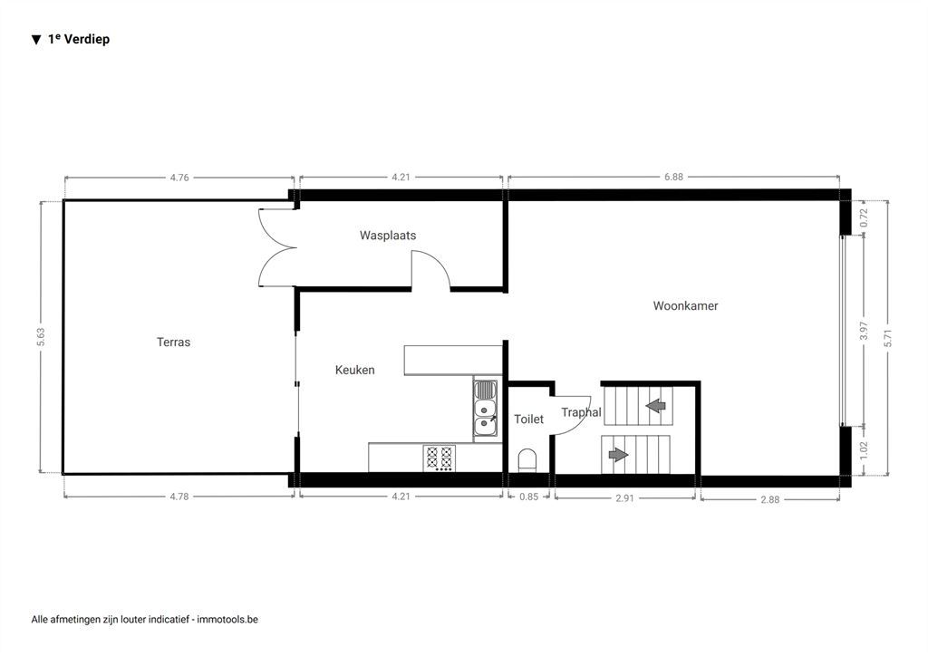 Instapklaar duplexappartement met mega terras  foto 9