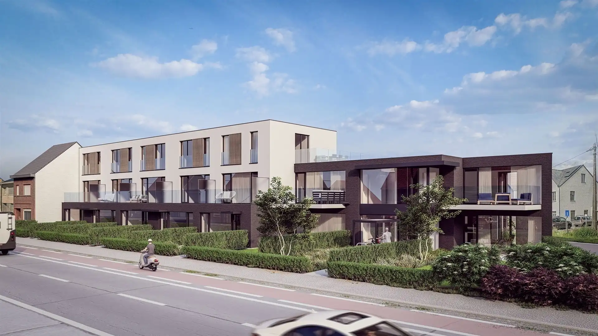 Modern gelijkvloers appartement met private tuin en ruime terrassen in Asse! foto 26