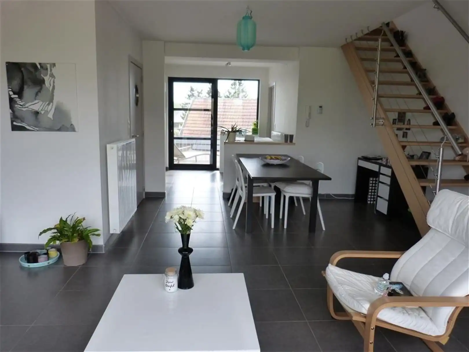 Ruim duplex-appartement te huur te Baasrode aan het water foto 3