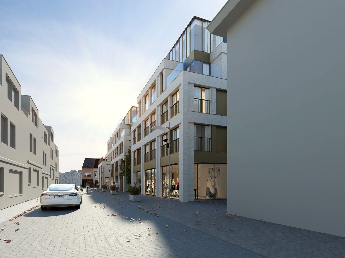 Nieuwbouwappartement met EPC A en terras in Wetteren te koop foto 9