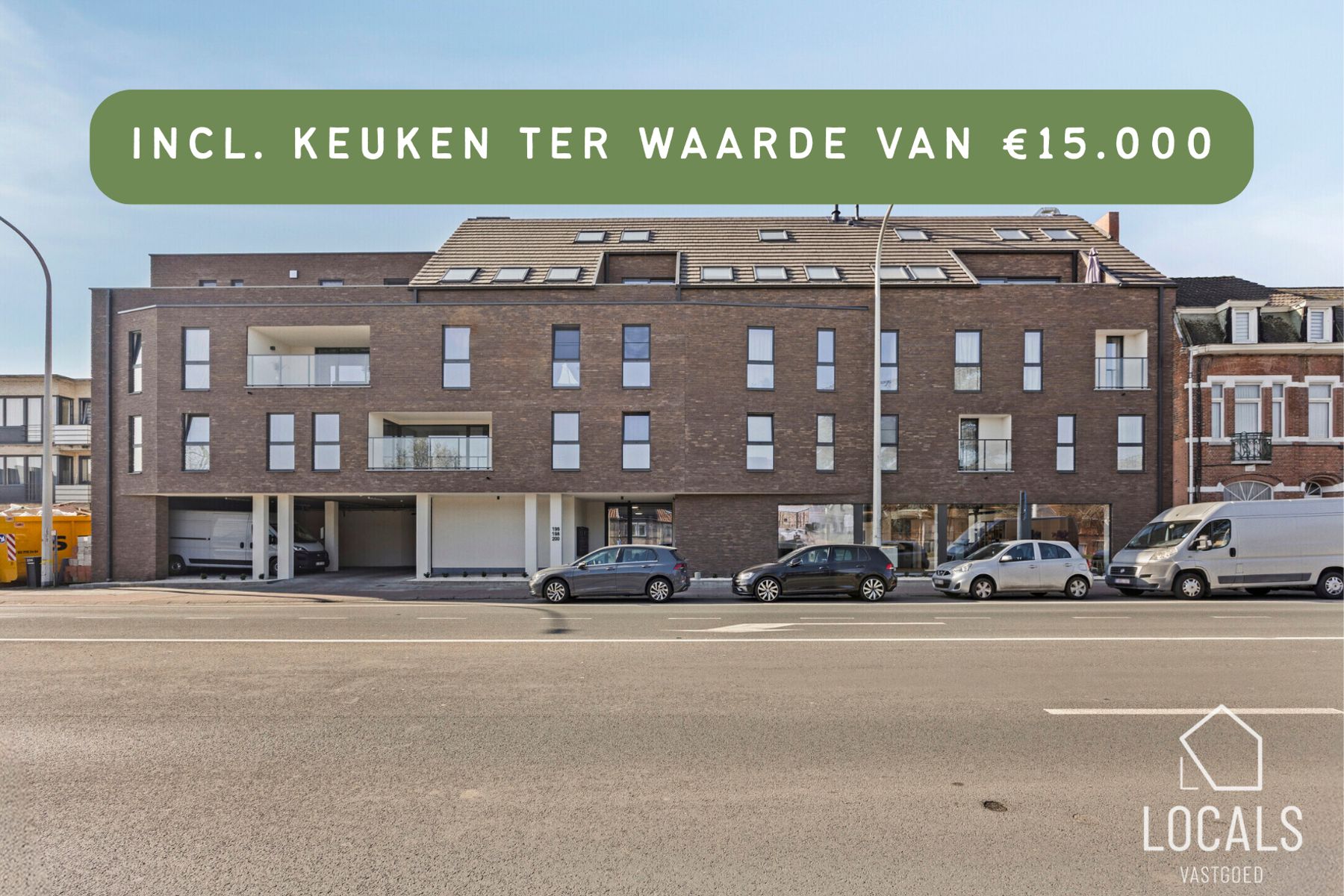 Modern en ruim duplexappartement met zonnig terras foto {{pictureIndex}}