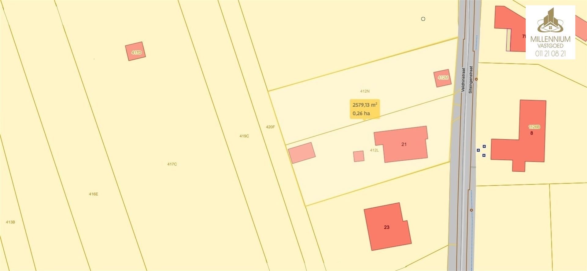 Ruime 3-SLK Woning met Tuin in Hasselt, 2590m² foto 34