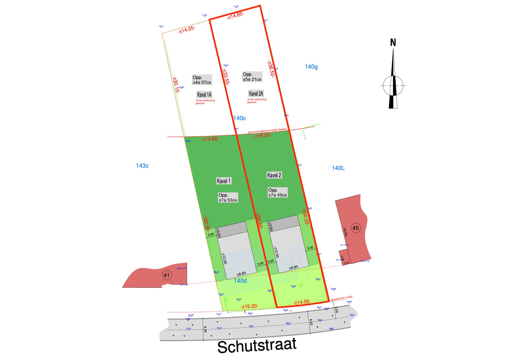 Grond te koop Schutstraat 43 - 1730 Asse