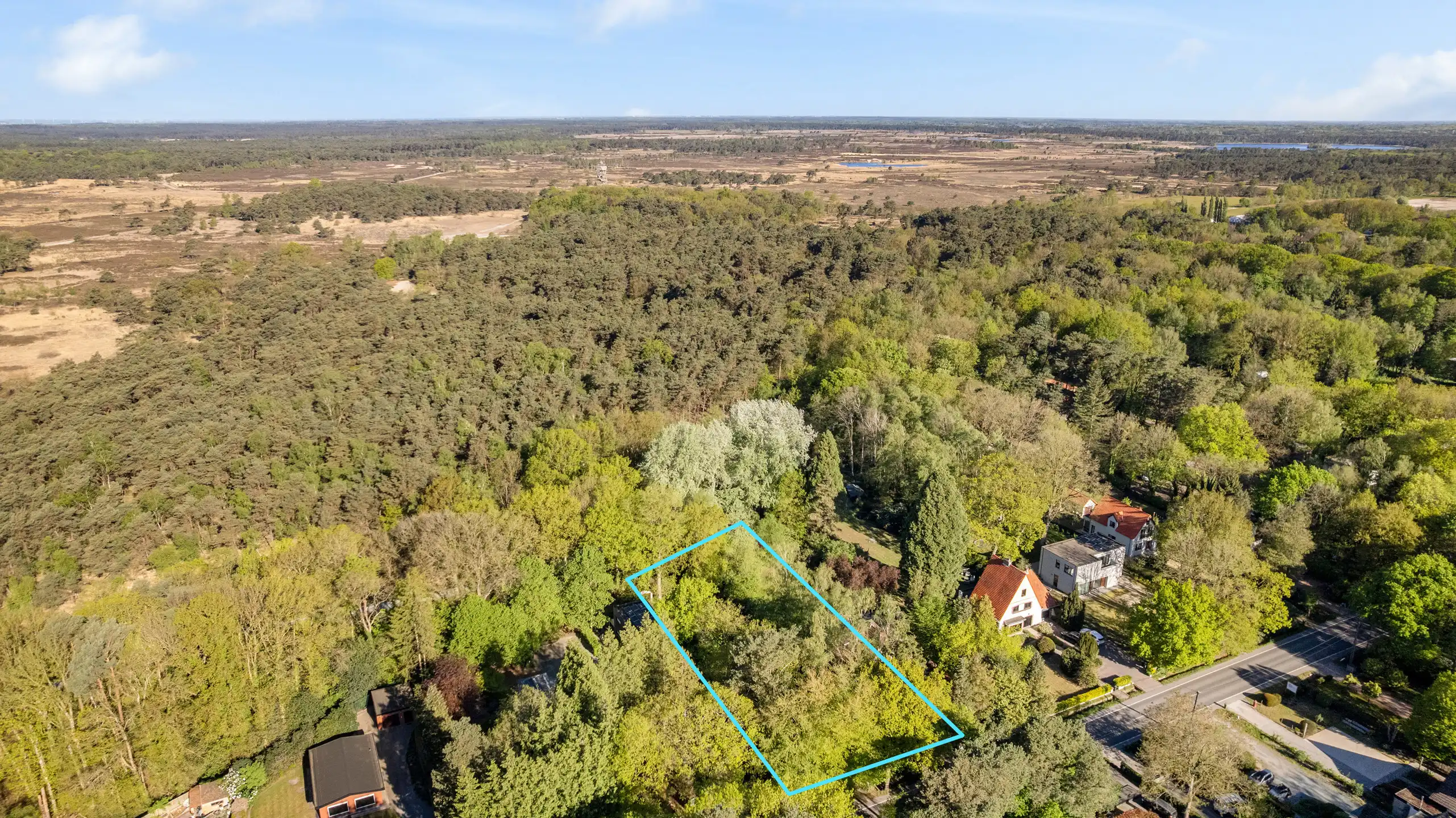 Prachtig perceel met directe ingang tot de Heide foto 22