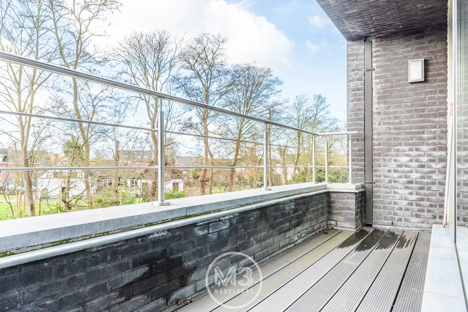 Ruim appartement met 2 slaapkamers, terrassen en garage in Blaasveld. foto 21