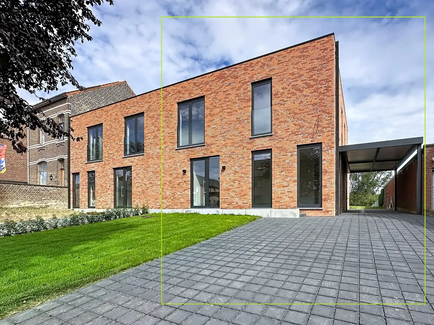 Instapklare nieuwbouwwoning te Goetsenhoven foto {{pictureIndex}}