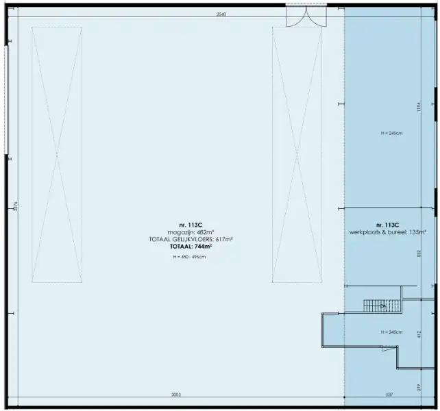Magazijn/werkplaats 780m² te huur foto 10