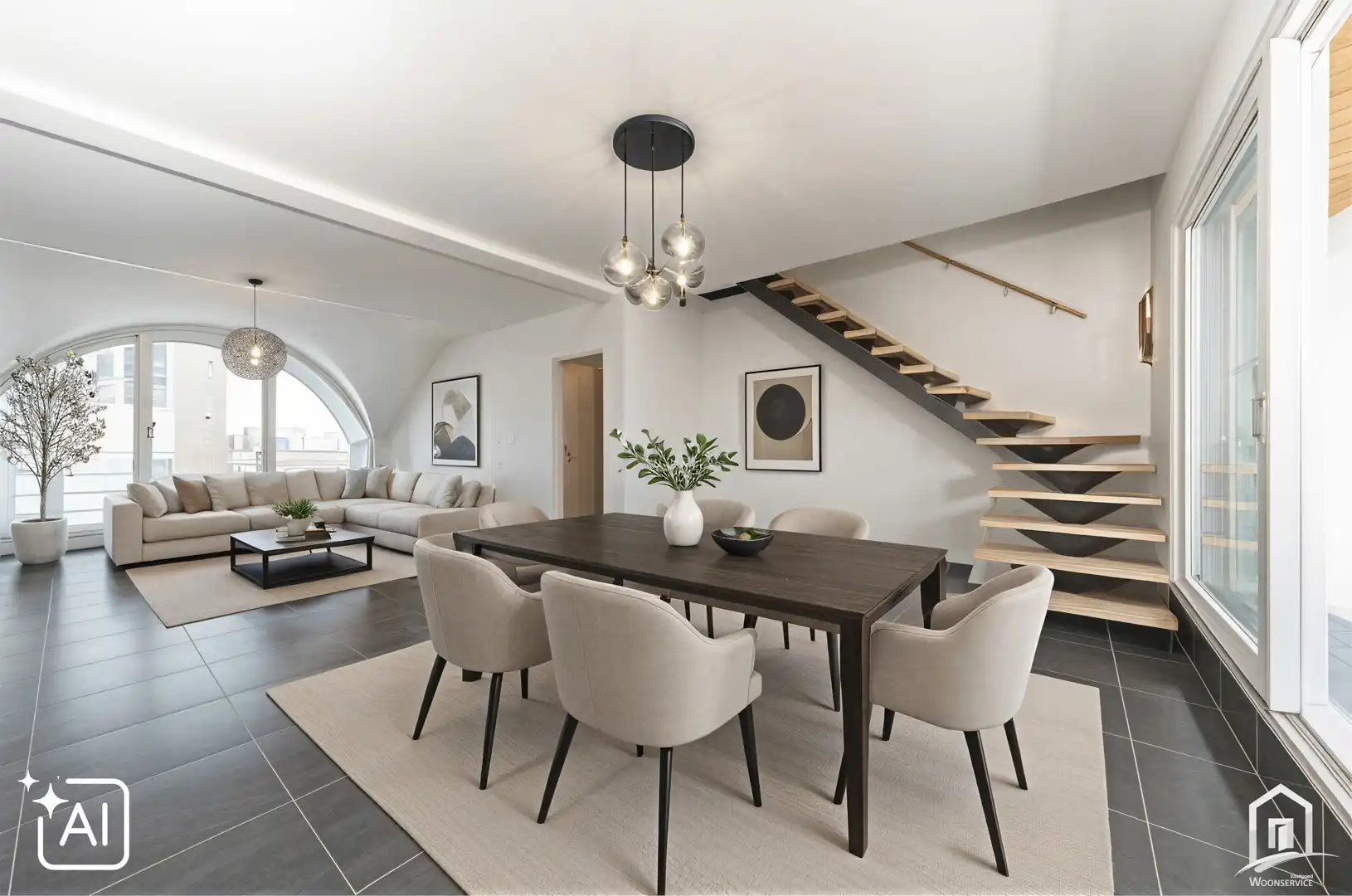 Zeer gunstig gelegen duplex in centrum Aalst met terras en garage foto 5