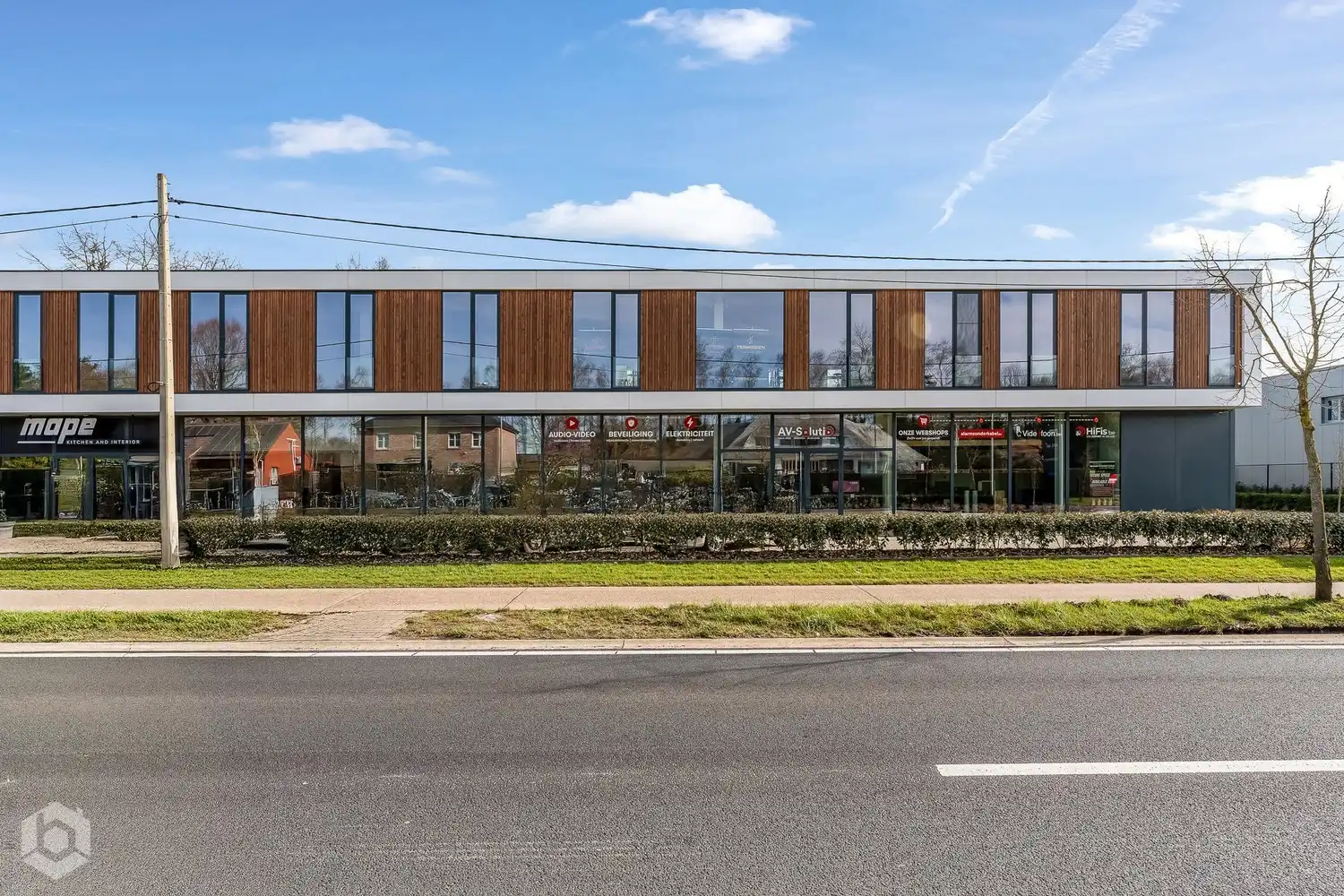 Kantoorruimte van 159 m² met ruim terras te Putte foto 2