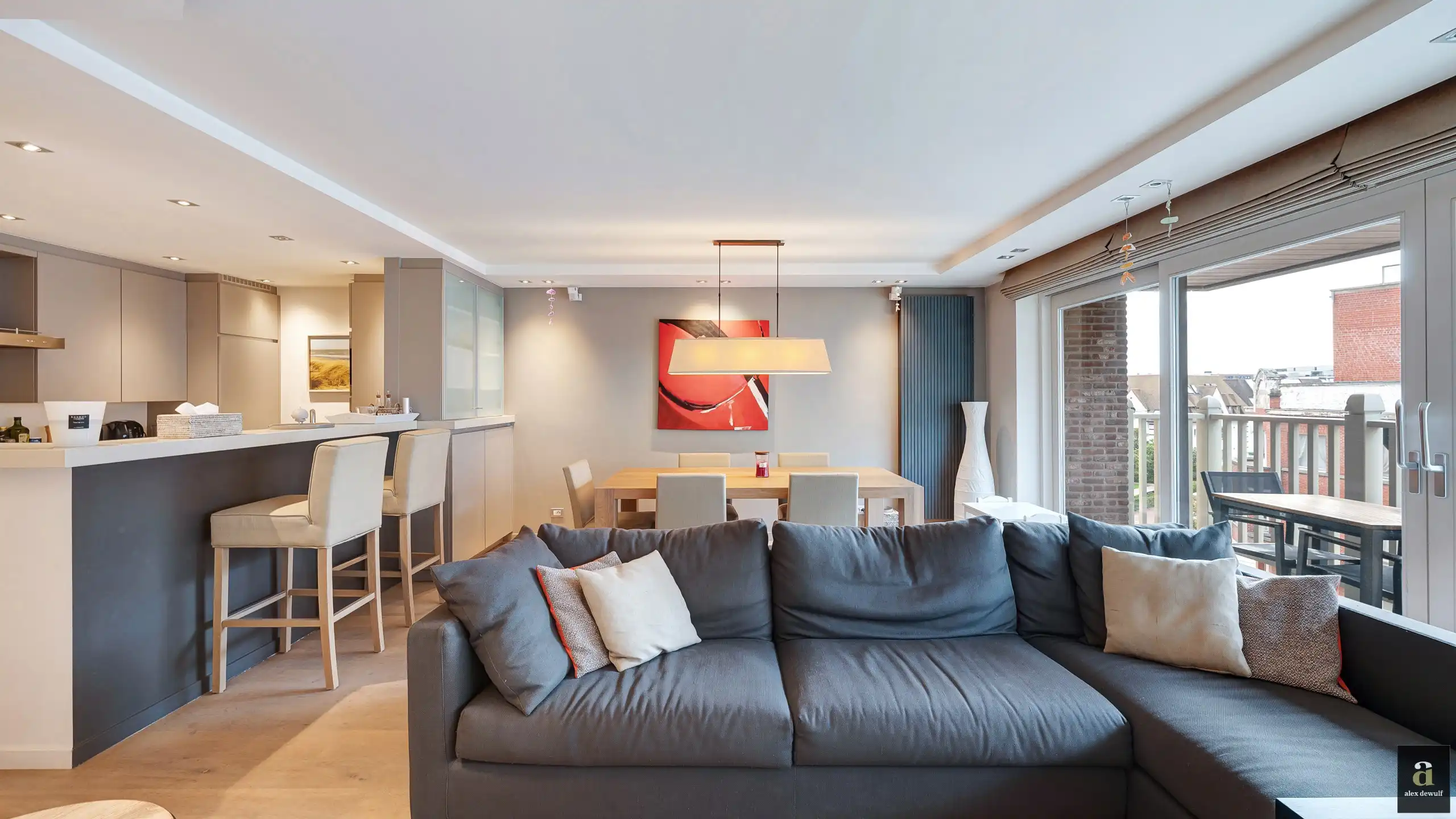 Aangenaam lichtrijk appartement met drie slaapkamers en westgericht terras. foto 14