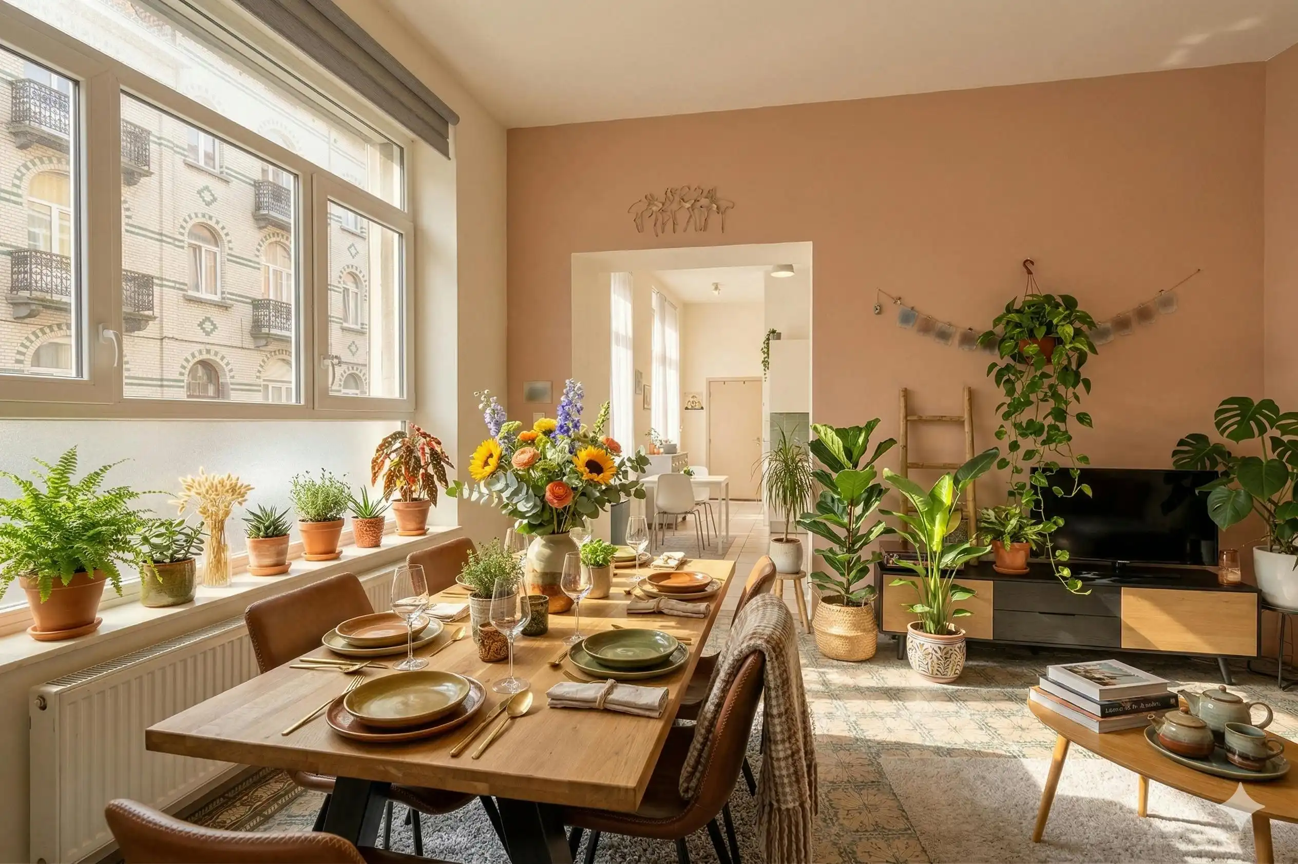 Appartement 2 kamers met koer in Schaarbeek, gemeentehuis foto 10