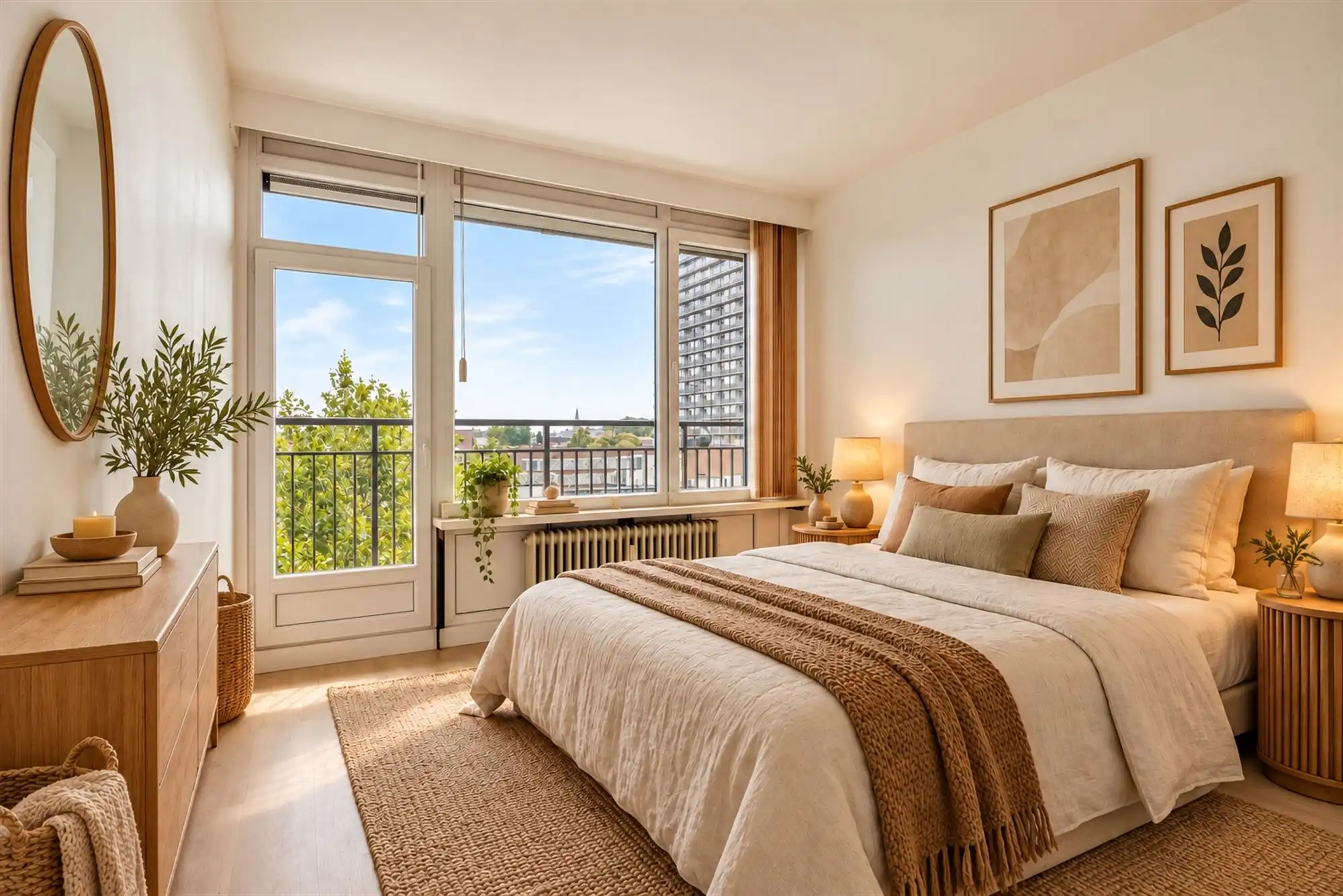 Appartement met 2 slaapkamers en terrassen aan De Bist foto 12