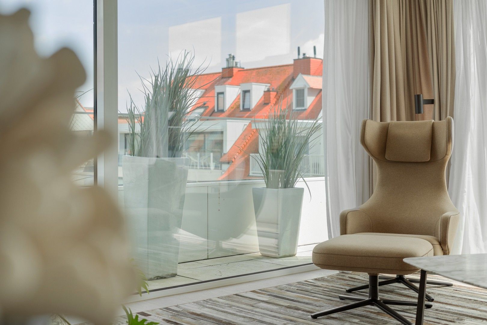 Prachtig penthouse met unieke zonneterrassen gelegen in het centrum van Knokke, op wandelafstand van de zee en de winkels. foto 12