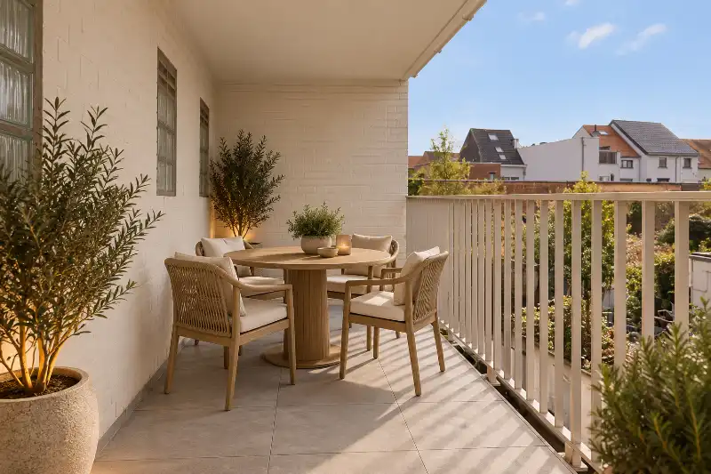 Lichtrijk 2-slaapkamerappartement met uitzonderlijk ruim zuidgericht terras foto 6