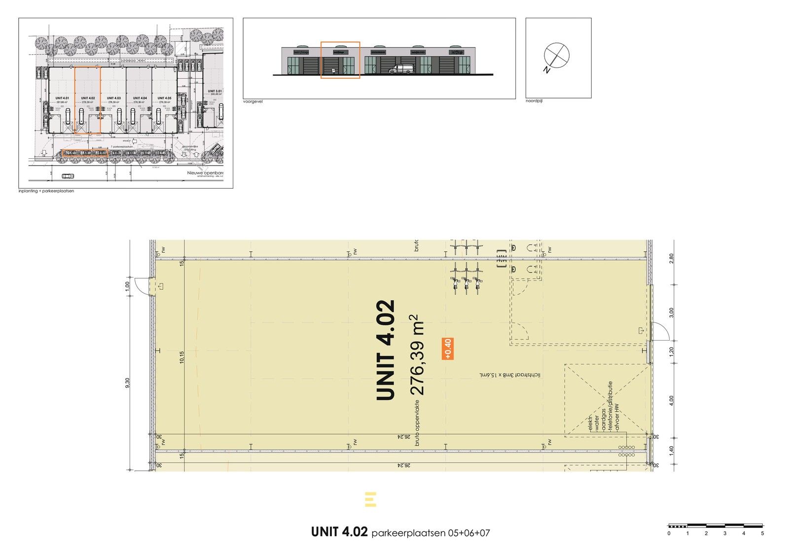 NB-magazijn van ± 275 m² incl. 3 parkeerplaatsen en moderne glaspartij in driehoek TIELT-DEINZE-WAREGEM ! foto 12