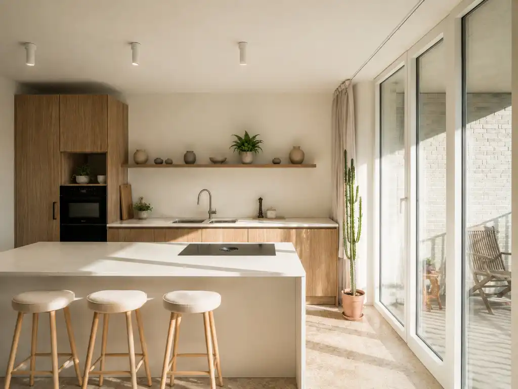 Luxueus 1-slaapkamerappartement met EPC A-score en zonnig terras aan de Nieuwe Dokken foto 2