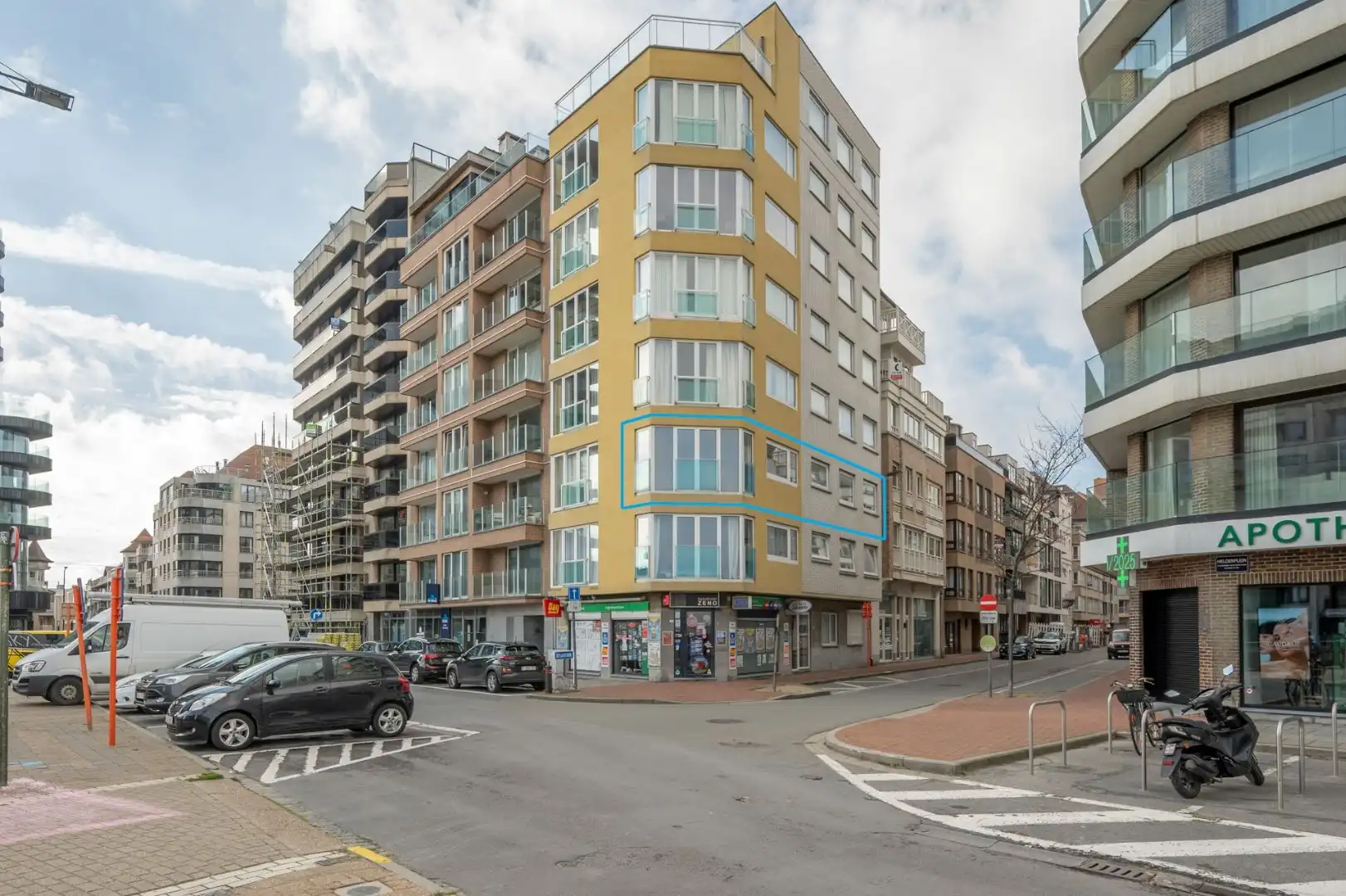 Hoekappartement met 2 slaapkamers en mooi zeezicht foto 13