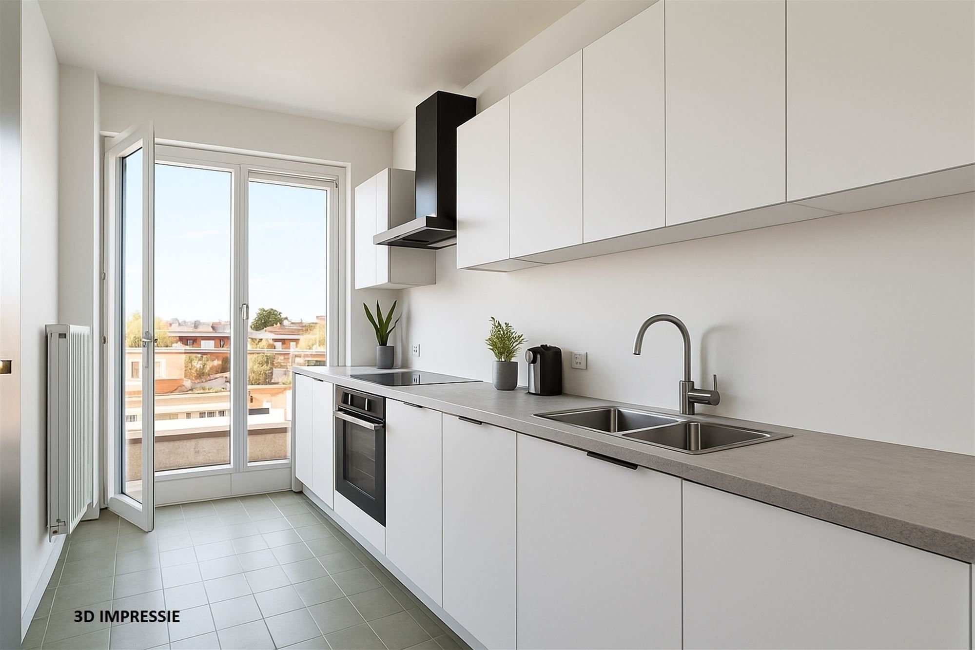 Ruim appartement met 2 slaapkamers te Mechelen foto 6