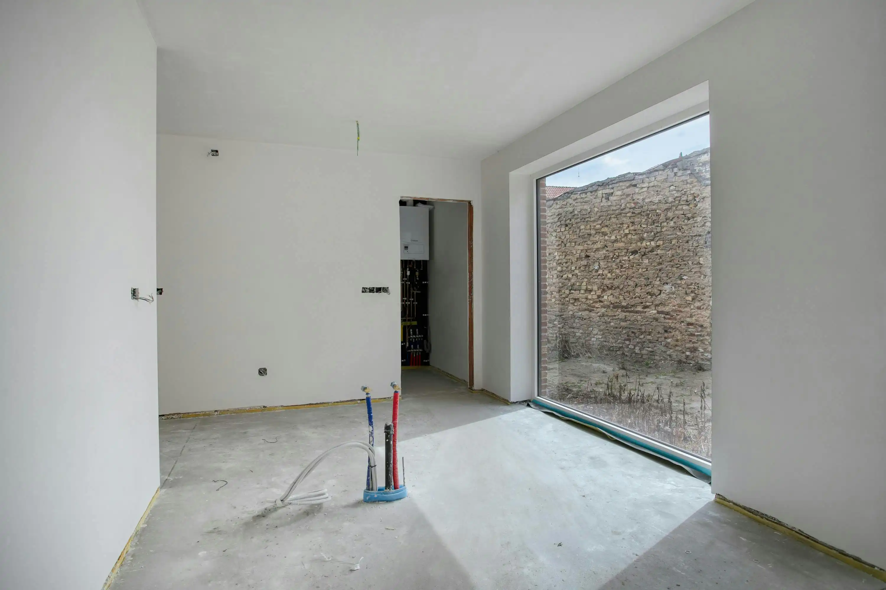 Halfopen nieuwbouwwoning te koop met 3 kamers, oprit en tuin foto 16