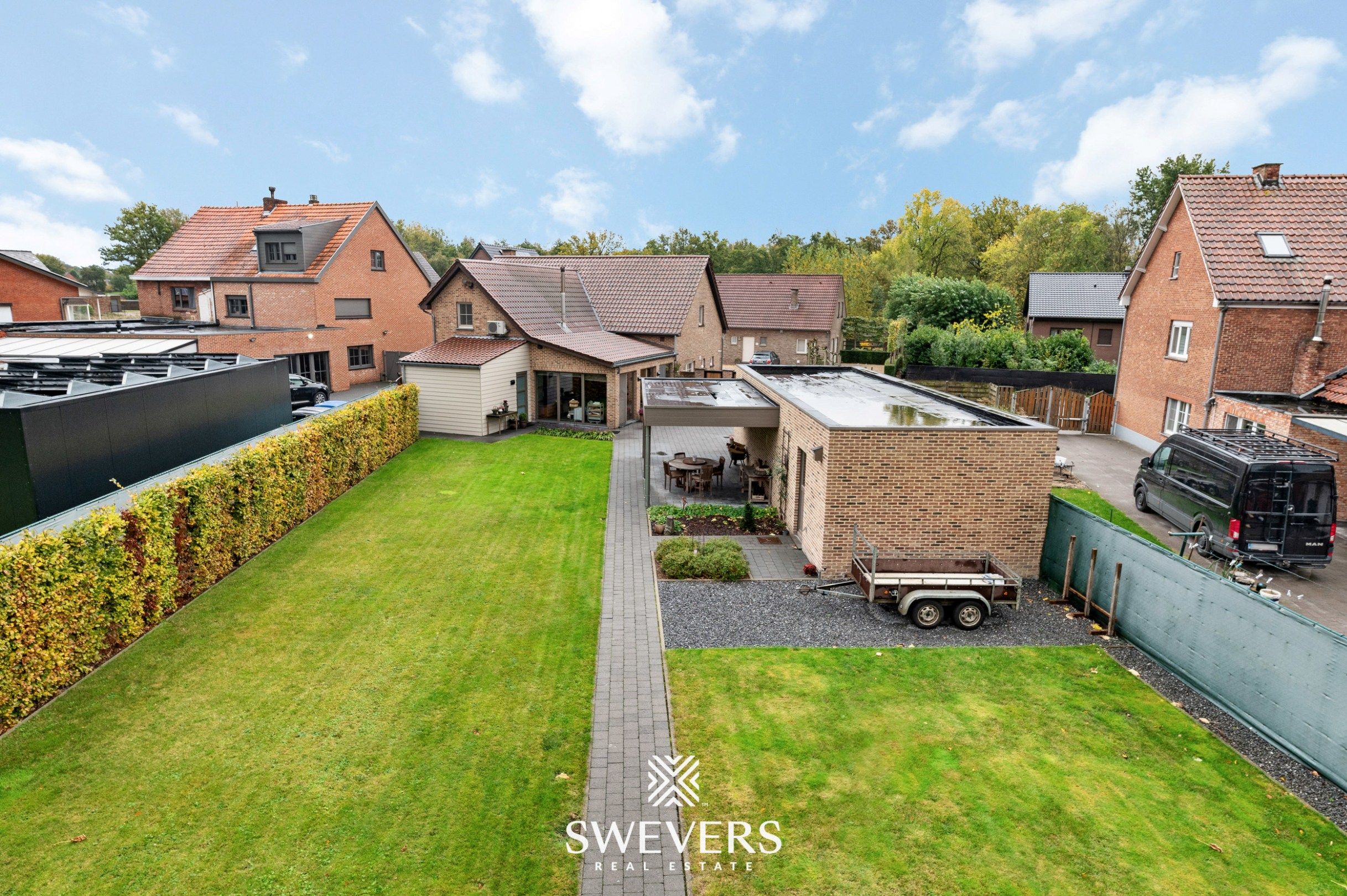 Ruime landelijke woning op 13 are 36 ca in Koersel.  foto 28