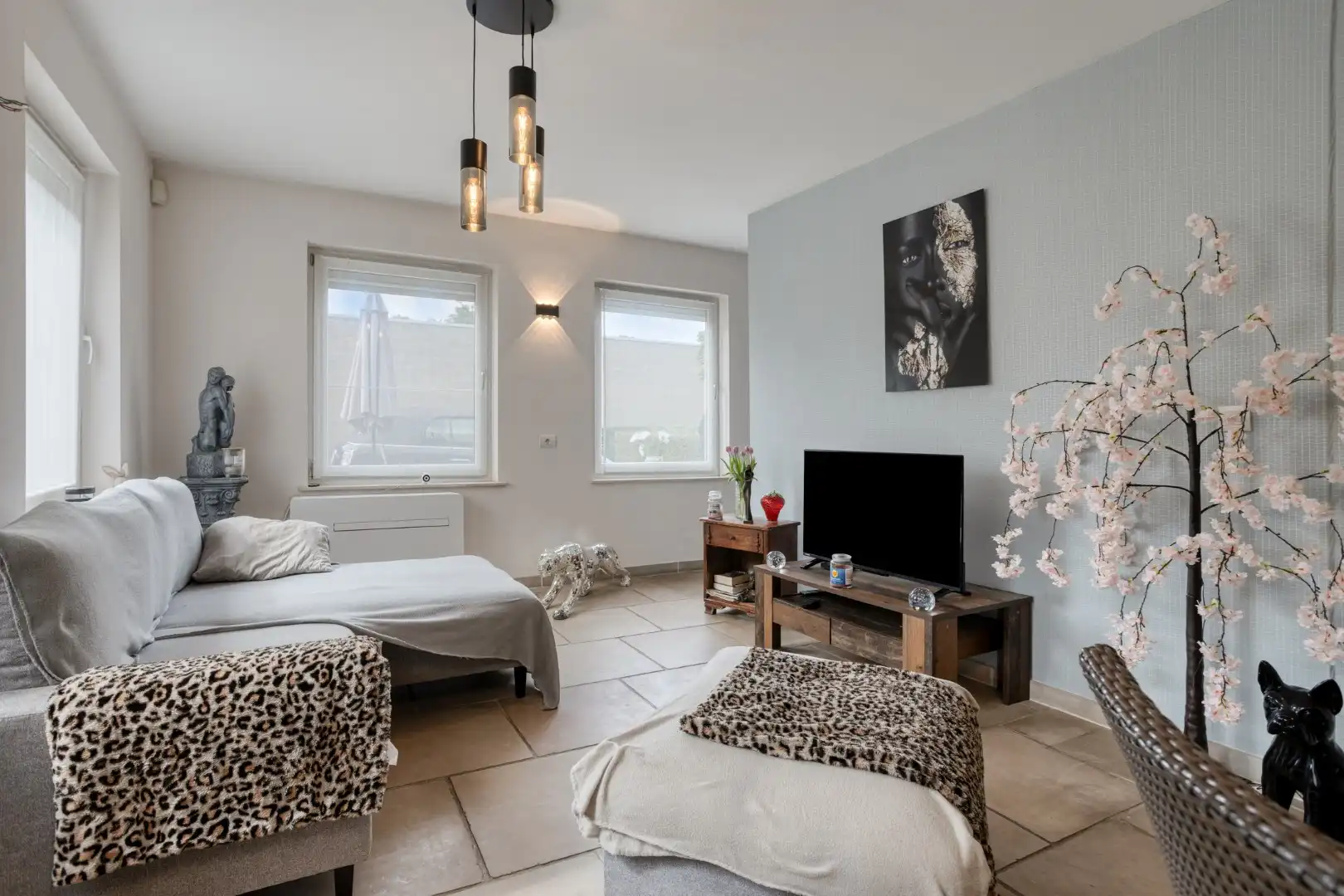 Lichtrijk, gelijkvloers appartement of handelsruimte met woonst! foto 4