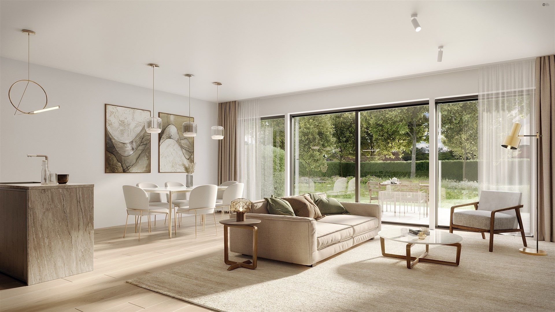2 slaapkamer appartement met zuid gericht terras foto {{pictureIndex}}