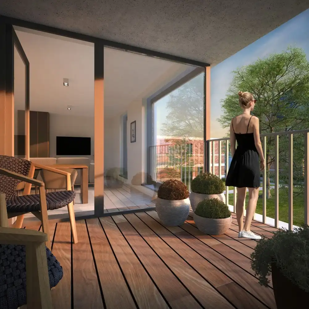 Nieuwbouw appartement met 2 slaapkamers en mooi terras in fase 2 van Villa Maria foto 5