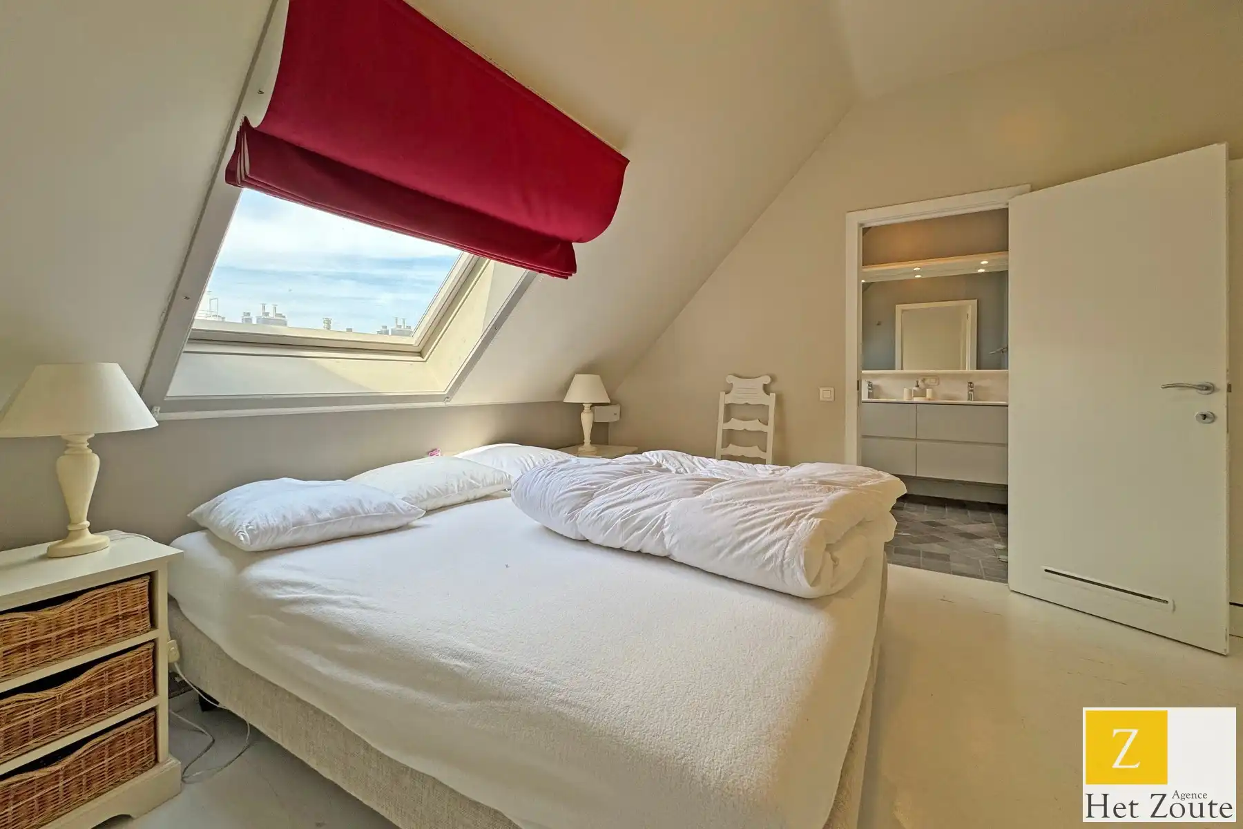 Gemeubeld Penthouse in het hart van het Zoute foto 10