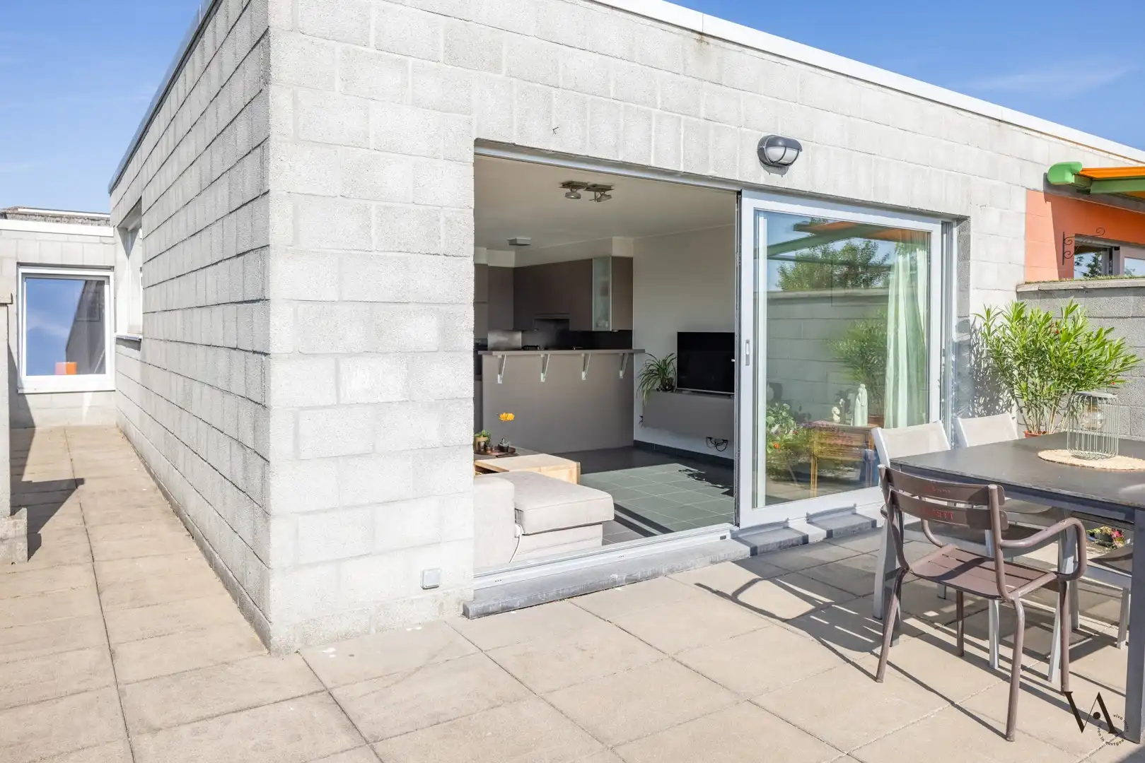 Penthouse met ruim terras, ondergrondse staanplaats en prachtig verzicht op topligging in Leuven foto 14