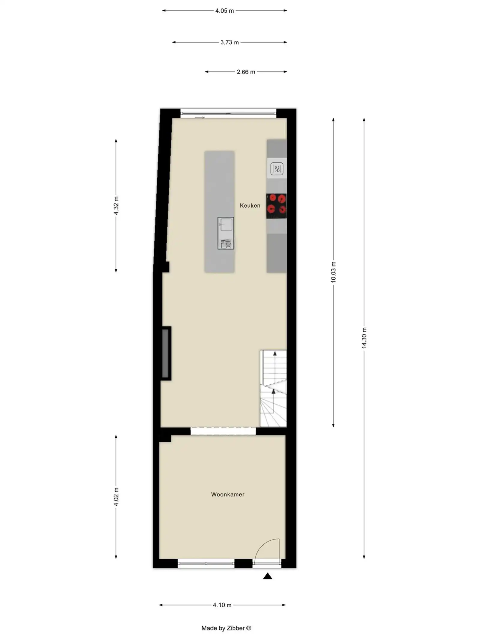 Gerenoveerde woning met 2 slaapkamers en tuin te Lembeek  foto 3