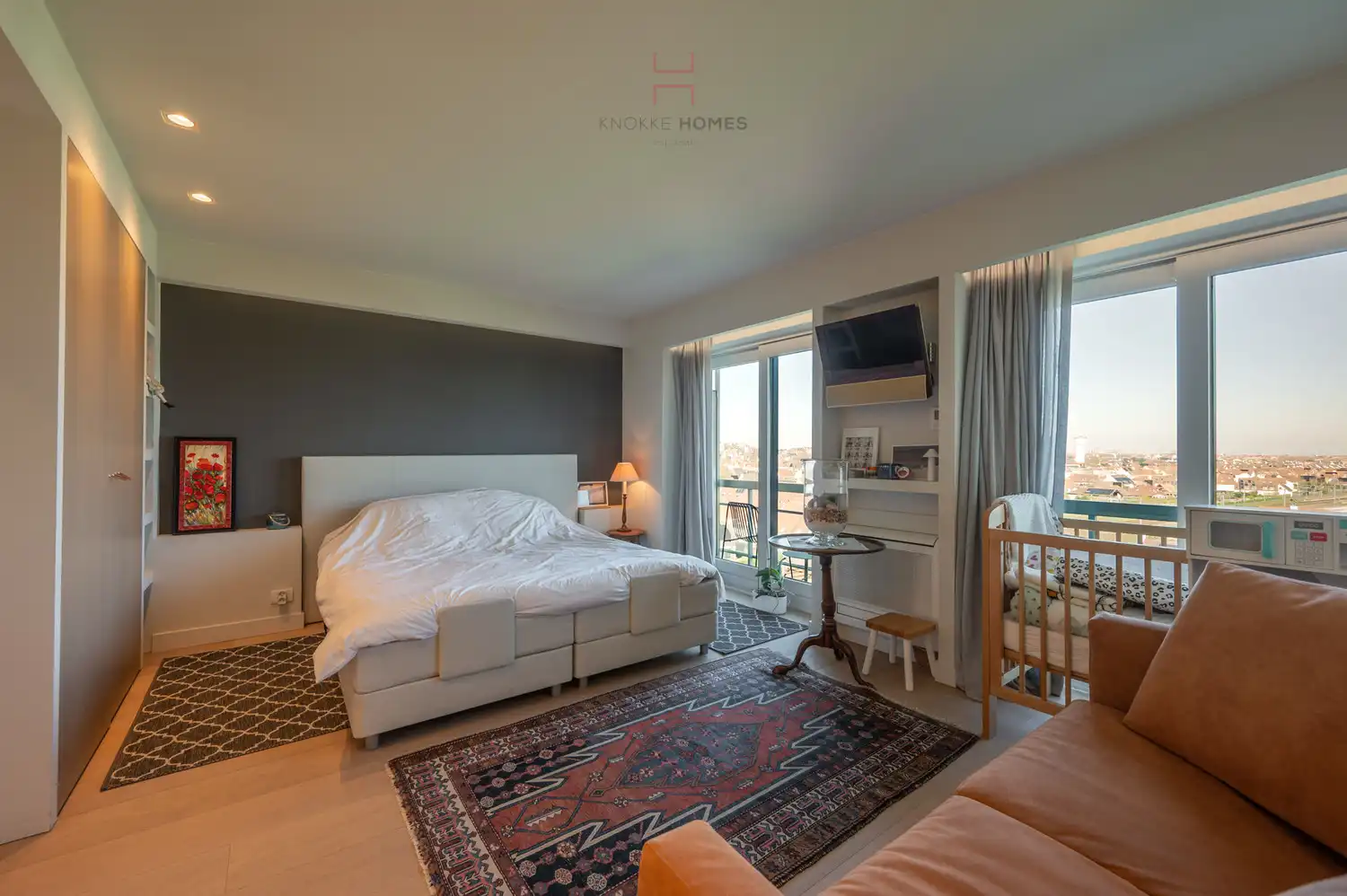 Riant appartement met open zicht over het meer van Duinbergen foto 27