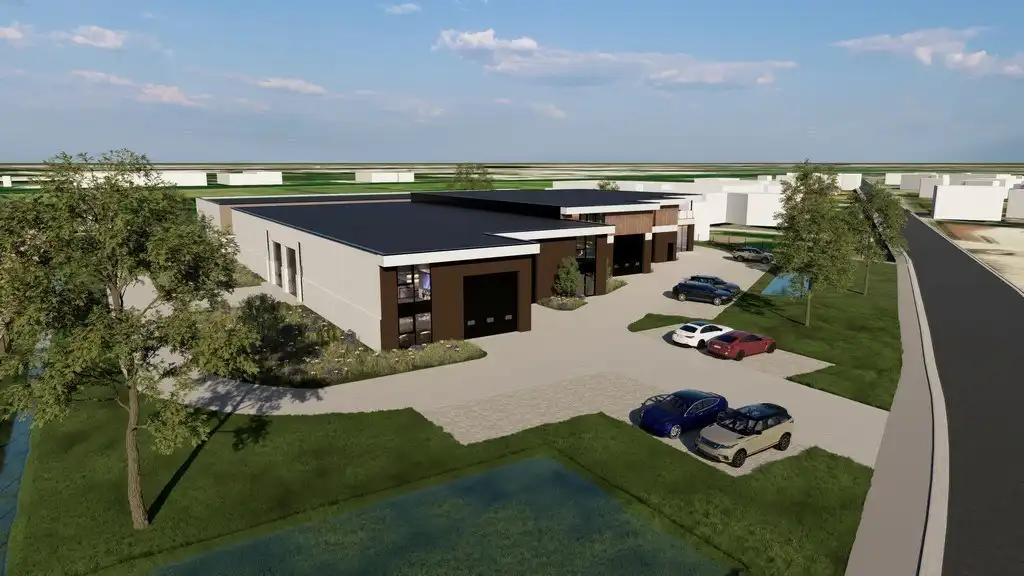 Nieuwbouw KMO-unit te koop in Bizzpark Doornzele foto 11